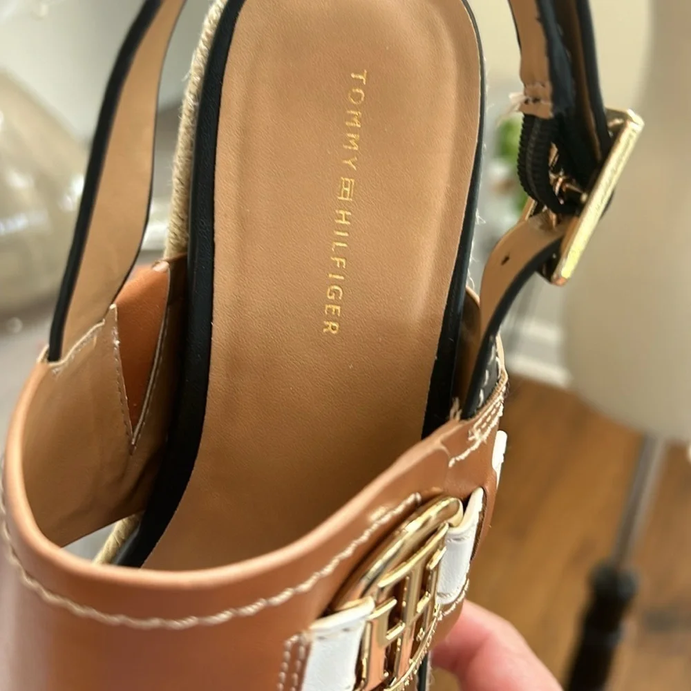 Tommy Hilfiger: Platform Sandals: Size 8.5